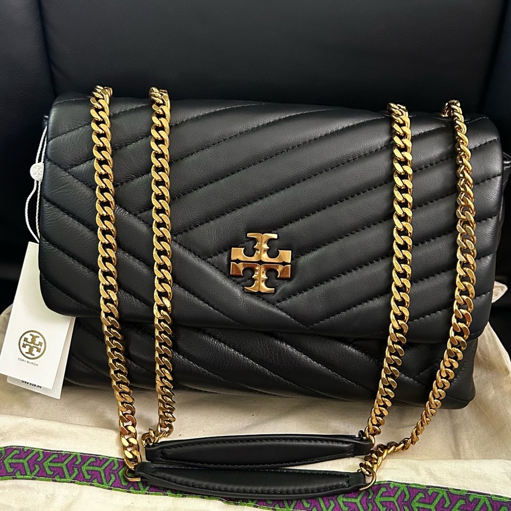 Tory Burch Kira Chevron Convertible Shoulder Bag